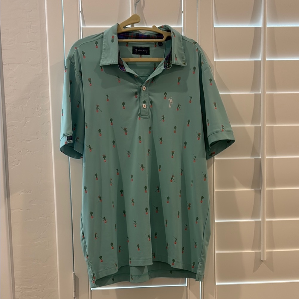 William Murray Golf Cactus Polo Shirt